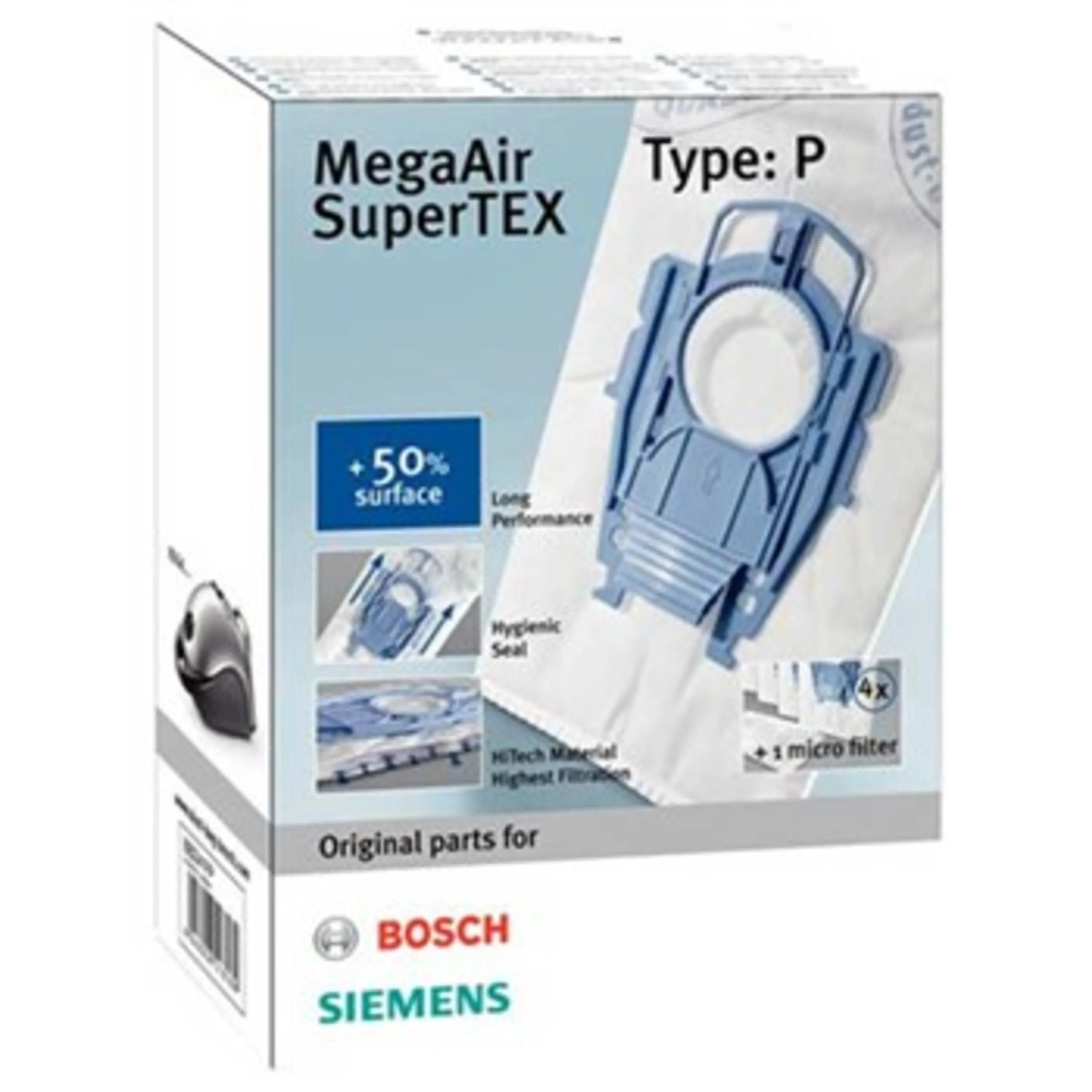 پاکت جاروبرقی بوش آلمان TYPE P پاکت جاروبرقی بوش آلمان TYPE P